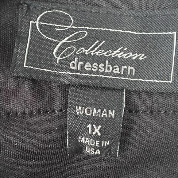 Dressbarn Collection women’s size 1X cheetah print sleeveless cowl neckline top - Picture 8 of 10